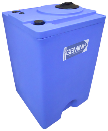 120 Gal Gemini² Dual Containment® Tank - LPE SD 1.5 - Blue - FRP  Reinforced